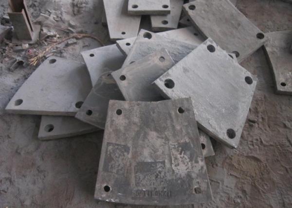 Wear Resistance Ball Mill Liners Low Toughness High Cr Cast Iron