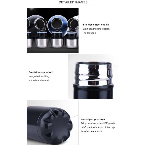 Двойной вакуум стены изолировал бутылки 350ml 500ml 750ml 1.0L нержавеющей стали