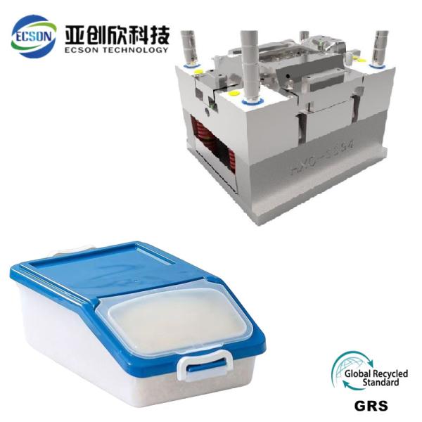 Customized food grade rice bucket mold according to your needs