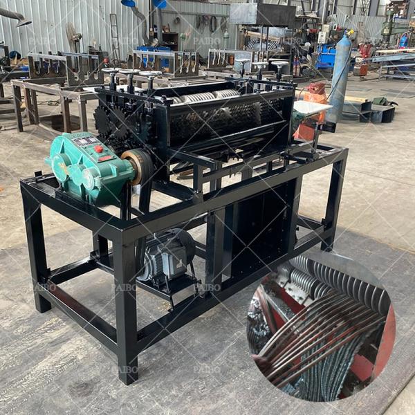 Advanced Automatic Copper Pipe Removal Machine for Radiator Aluminum Copper Separation