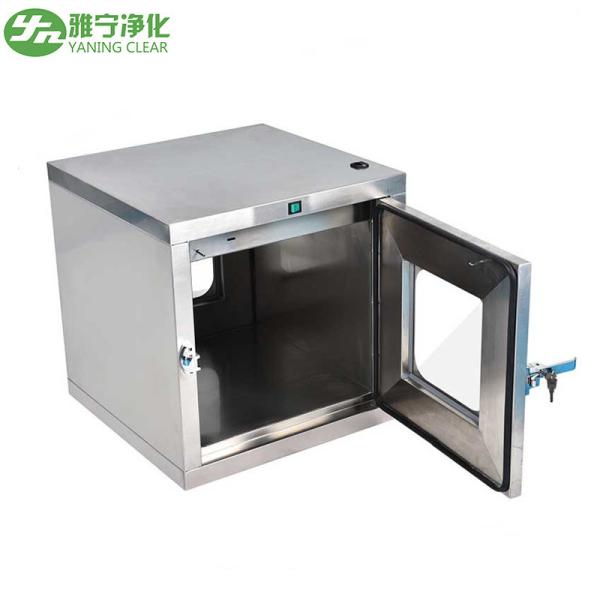 Electronic Interlock Stainless Steel Pass Through Box For Biological Pharmacy Laboratory