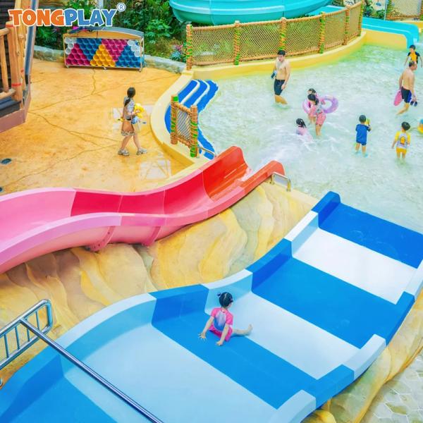 Manufacturer for Products Wholesale Children Amusement Water Park Playground Equipment Swimming Pool Big Water Slides for Sale