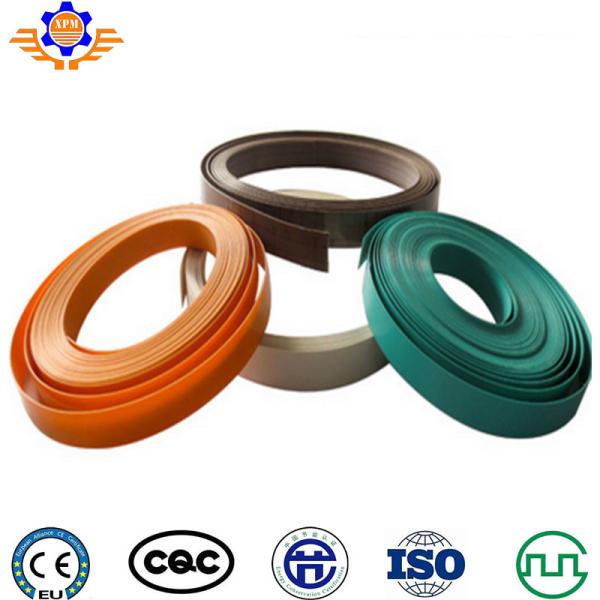 50 à linha plástica da extrusão da placa do PVC 3mm da máquina de borda da borda do PVC 100Kg/H