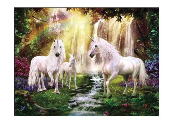 Runnig Horse 3D Lenticular Pictures For House Decorative 0.6mmPET
