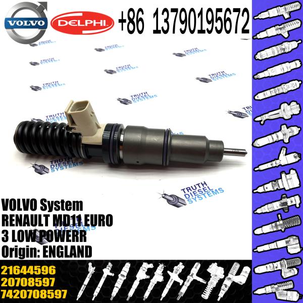 Injetor de combustível diesel 20972223 21644598 BEBE4D35002 BEBE4D16003 20972223 21644598 para FH13 EURO5 2108884 21644596