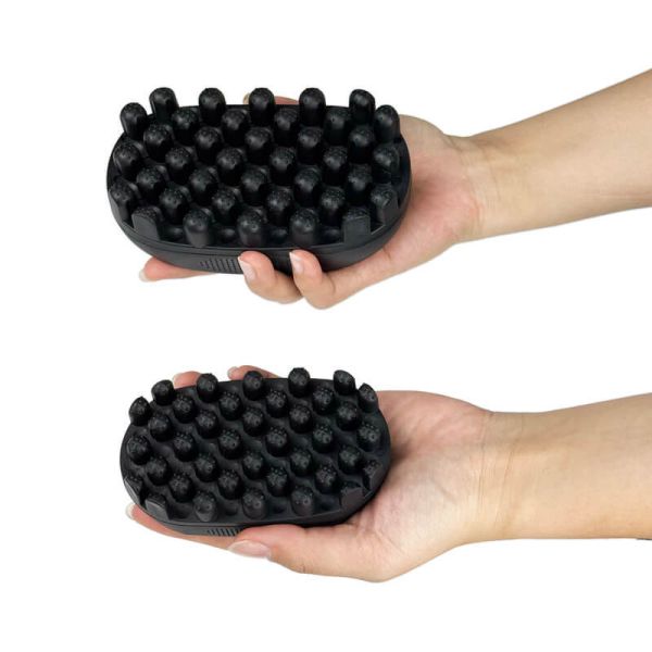 Coiled 4C Hair Sponge For Dreads Washable Sponge Comb For Curly Hair