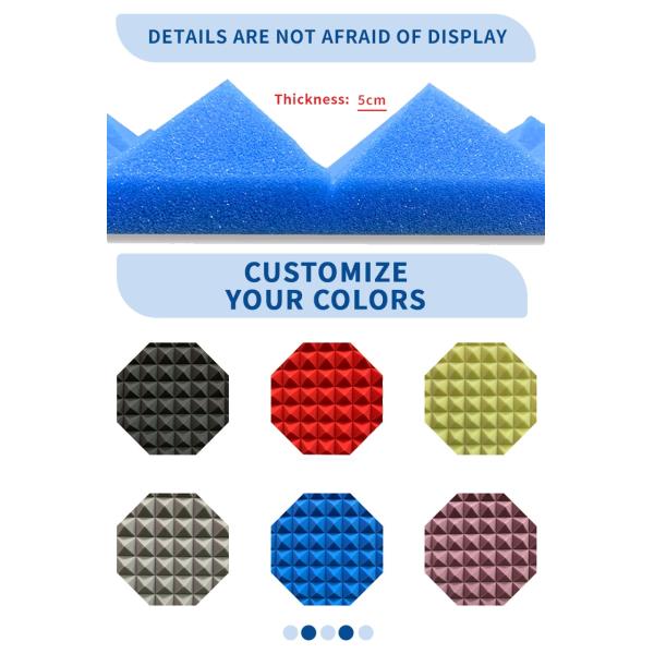 Office Building Soundproofing Solution Modern Design Music Studio Foam