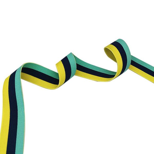 2 Inch Custom Jacquard Woven Elastic Band With Custom Brand