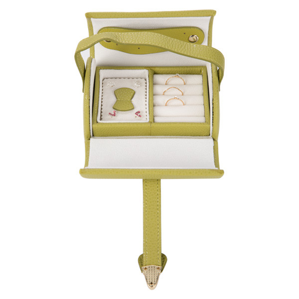 Gift Carry Display Portable Travel Jewelry Box Pu Leather Material Easy To Use