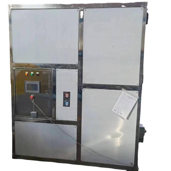 Commercial Ice Block Making Machine with Industrial Compressor 1230x930x2040mm Size
