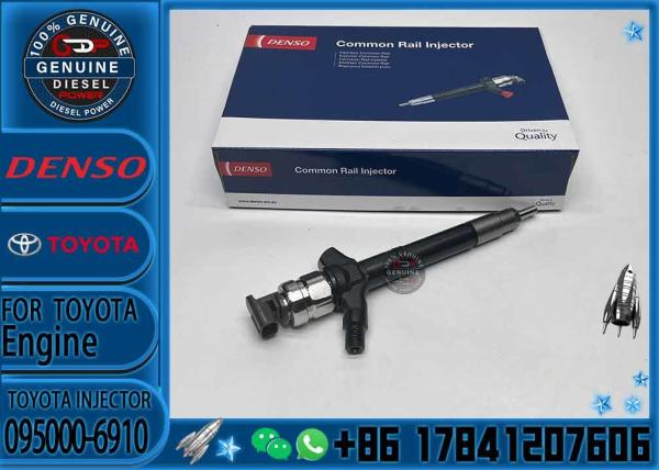  Hot Common Rail Injector 0950006910 Diesel Injectors Nozzle 095000 6910 095000-6910 For Toyota