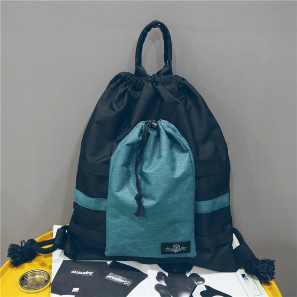 Direct sales of new backpack fashion Oxford cloth backpack shopping travel backpack large capacity Drawstring bag