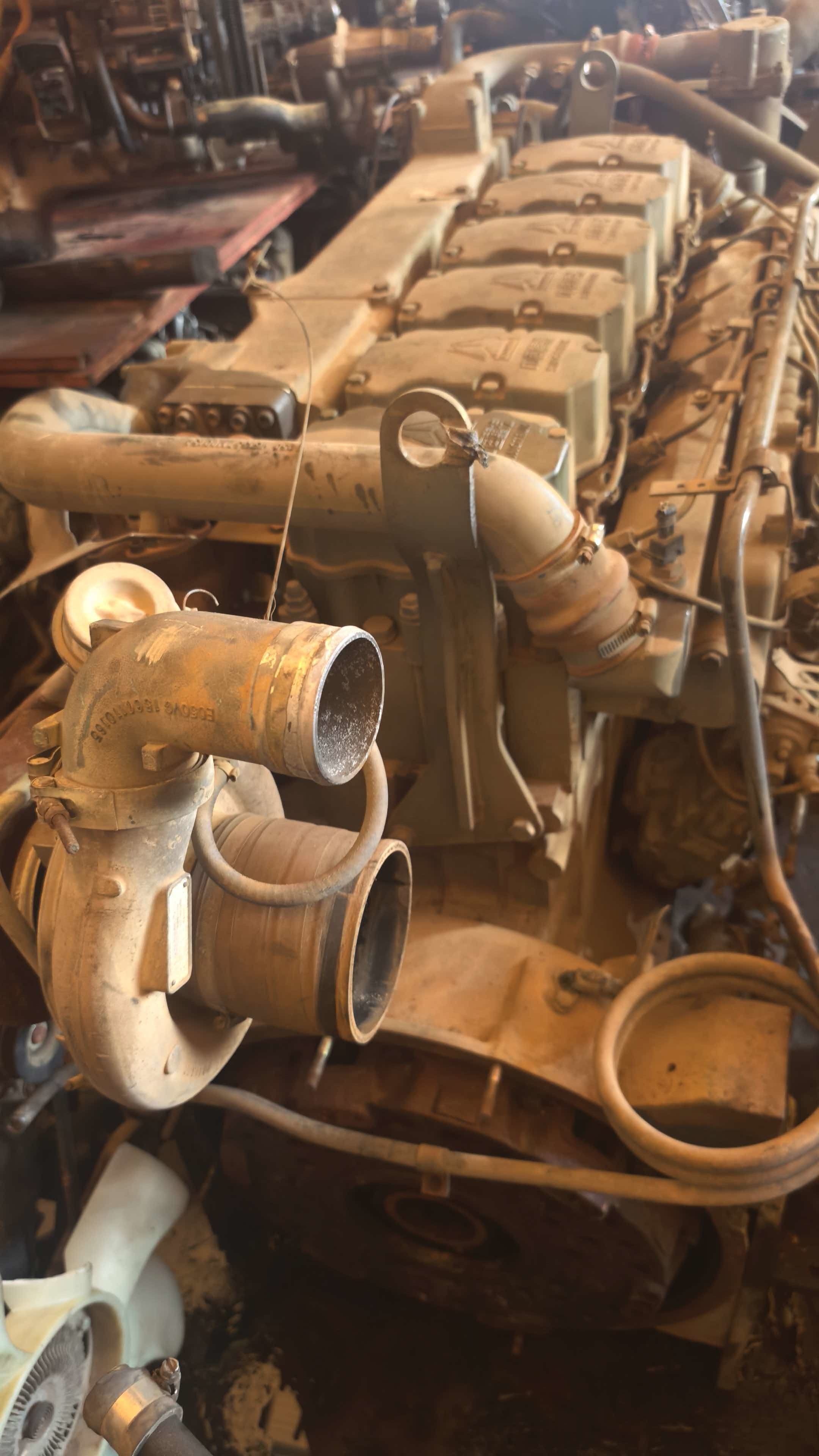 Used Howo 375 24‑Valve Complete Diesel Engine Assembly
