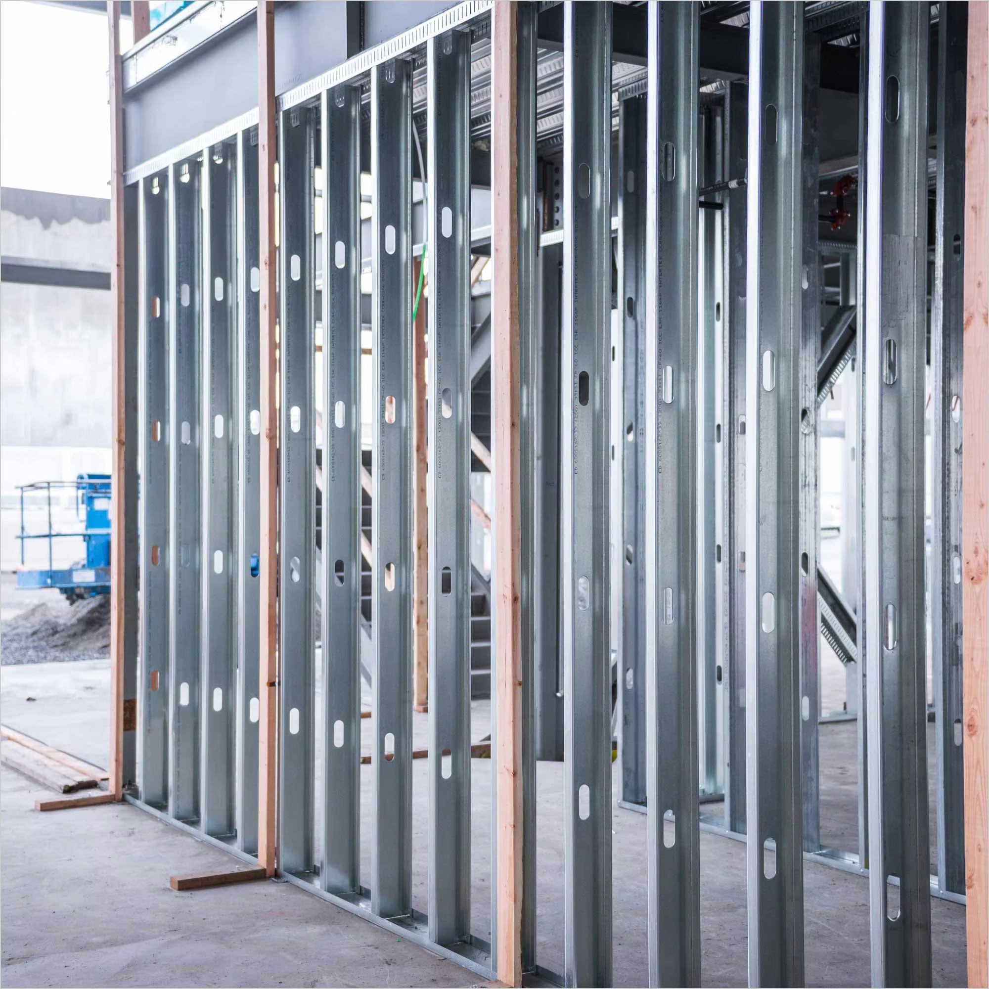 Adjustable Width South America CU Stud Track Roll Forming Machine Drywall Partition Ceiling Prefab Light Steel Decoration