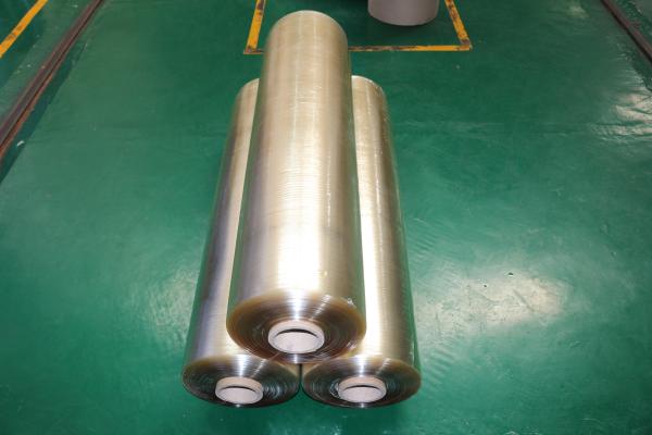 Espessura reciclável plástica clara flexível transparente do filme de rolo 200KG do PVC 0.03mm