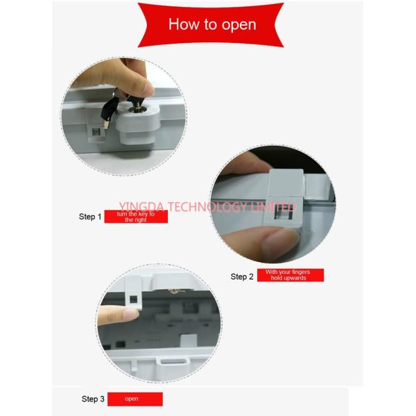12 Core Plastic Optical Terminal Box, 12 Port Optical Fiber Termination box
