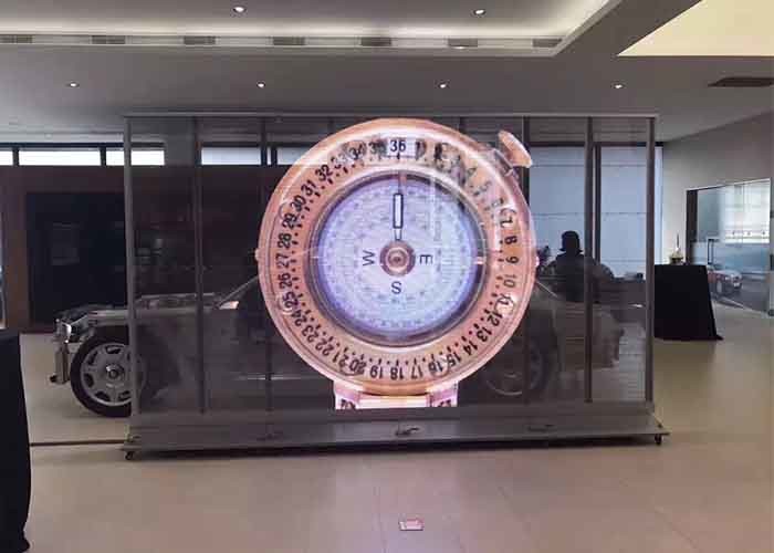 экрана дисплея СИД пикселов 3.91mm точки 256x128 прозрачного стеклянного крытые