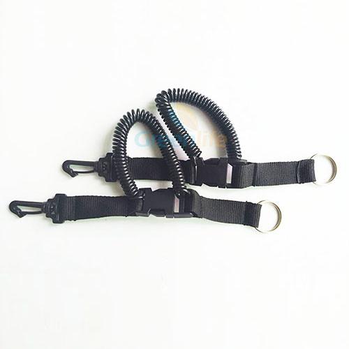 Stretch Spring Scuba Retractable Lanyard