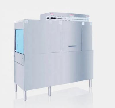 Automatic Commercial Dishwasher Conveyor Type 380V Energy Saving Dishwasher