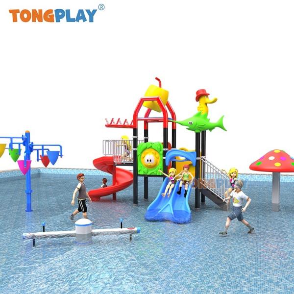 Amusement Park Water Play Swimming Pools Kid Plastic Water Slide Outdoor Playground Water Amusement Equipment
