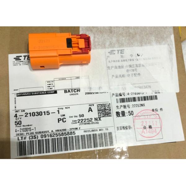 4-2103015-1 TE Automotive Connectors PLUG SUBASSY