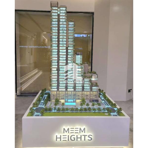 High Quality Plastic Material Architectural Scale Model Making Miniature Building Model