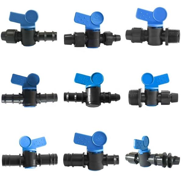 Agricultural Garden Irrigation Tubing Connectors Dn 3/4 For Pipe