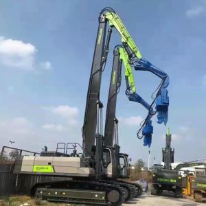 Construction Sheet Pile Vibro Hammer Driving PCF Series 3500 RPM