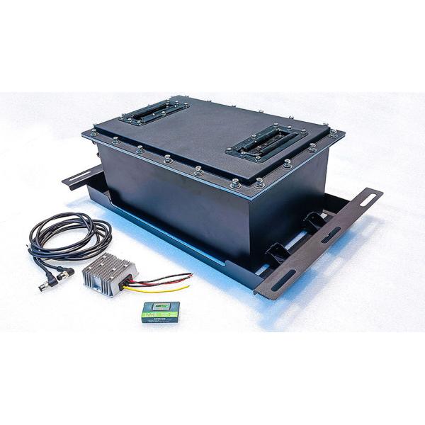 72V 48V 36V Iones de litio Lifepo4 Carro de golf paquete de baterías de material de ánodo LFP