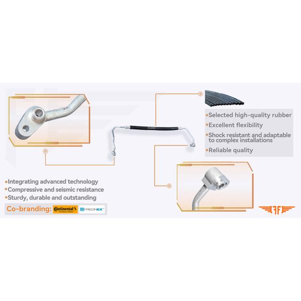 88703-1A030 Corolla 1.8L Toyota Air Conditioner Hose Car Fits 07-14