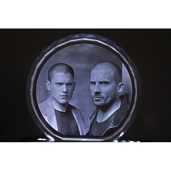 2D 3D Glass Laser Engraving Machine , Color Laser Engraving Machine