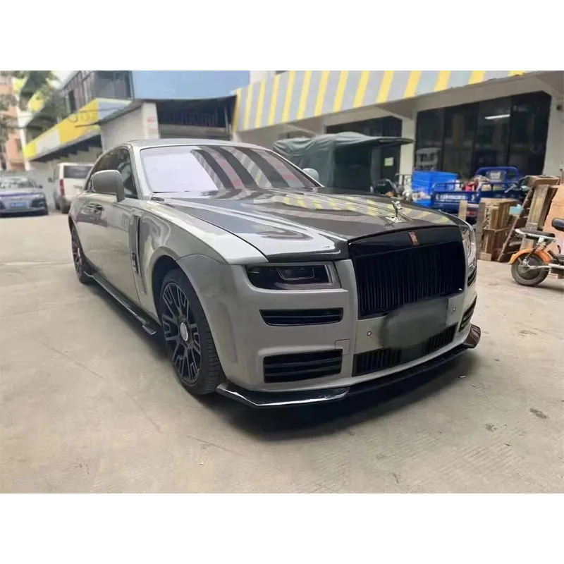Dry Carbon Fiber Ghost Body Kit Front Bumper Side Skirts Rear Bumper Fender Hood