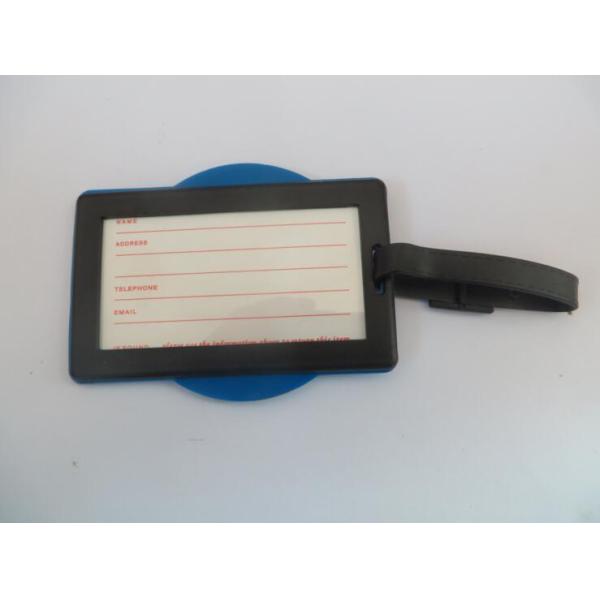 Custom 2D/3D Football Design Silicone Travel Luggage Tag / Souvenir Plastic Luggage Tag For Word Cup Promotion