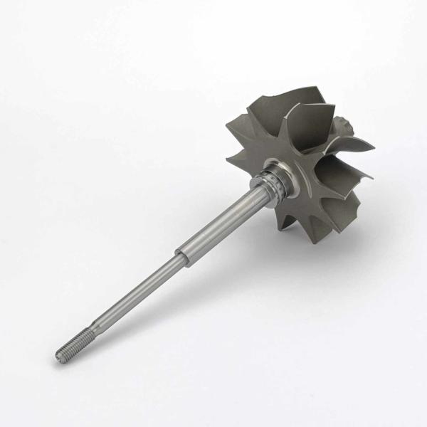 MS-TECH Turbo GTP38R Mise à niveau Arbre de roue de la turbine Ind 76,2 mm Exd 67,7 mm Lames 5+5