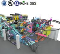 Crianças Indoor Playground Parque de diversões Cool Space tema