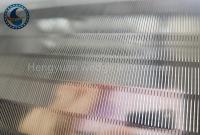 Pantalla de alambre de acero inoxidable no de obstrucción de la cuña 304 para girar los filtros finos de la rejilla