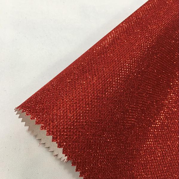 New zarina glitter leather fabric for shoes and bags
