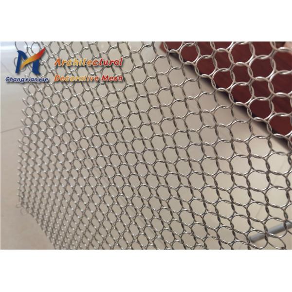 Сетка нержавеющей стали рассекателей 12mm занавеса сетки кольца Chainmail сваренная