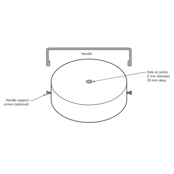 Алюминиевые блоки печи CAN/CSA-C358-03 и теста Cooktop
