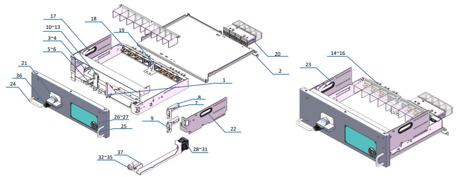 Withdrawable type 8PT Low Voltage Switchgear LV Switchgear
