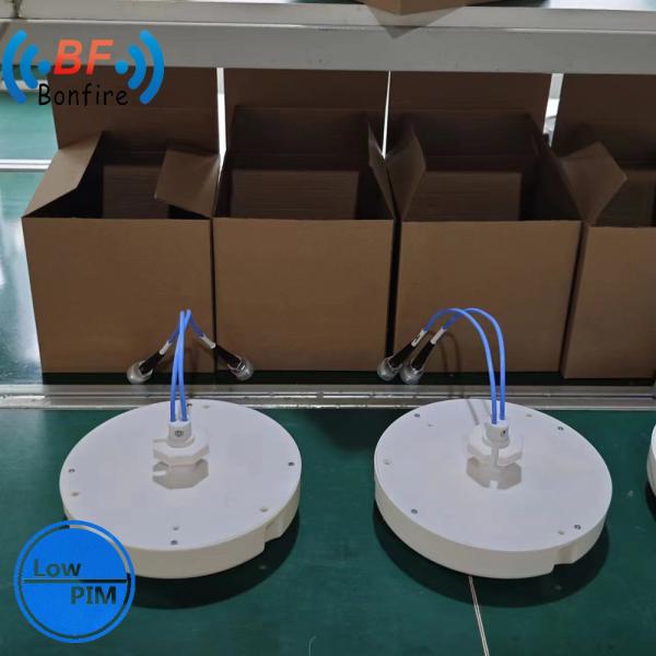 3300-4000MHz Low Pim Indoor Panel Antenna 4.3-10 Female IP65 for High Frequency Range