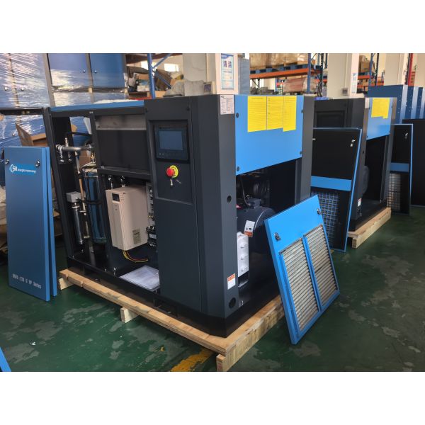 90KW VSD Direct-driven Water Cooling Oil-free Rotary Screw Compressor