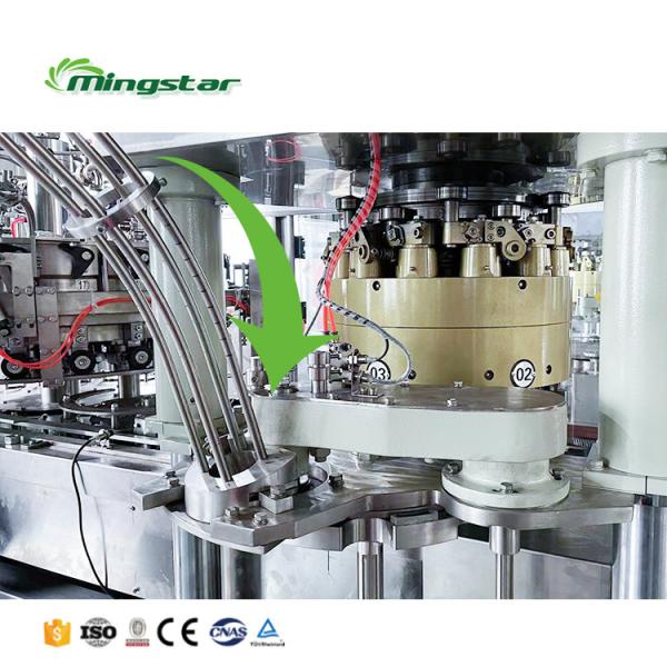 China Supply Aerosol   Soft Carbonated Drink Filling Line Machine Fully Automatic Can Filling Machine for Carbonated Beverage