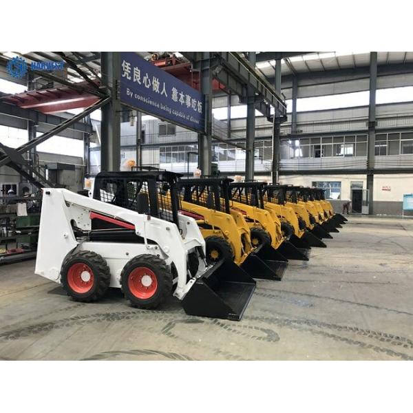 0.4m3 cubeta 2700*1469*2007mm 0,8 Ton Hydraulic Skid Steer Loader
