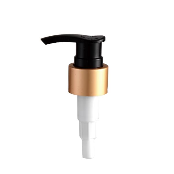28/410 Aluminum-black Plastic Lotion Shampoo Screw Dispenser Pump For Bottle