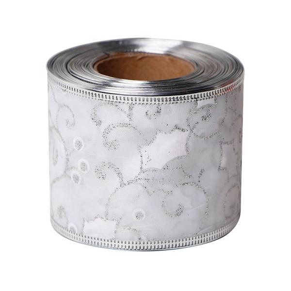 63mm Wide Christmas Decorated Ribbon Perfect for Gift Wrapping Occasion Christmas