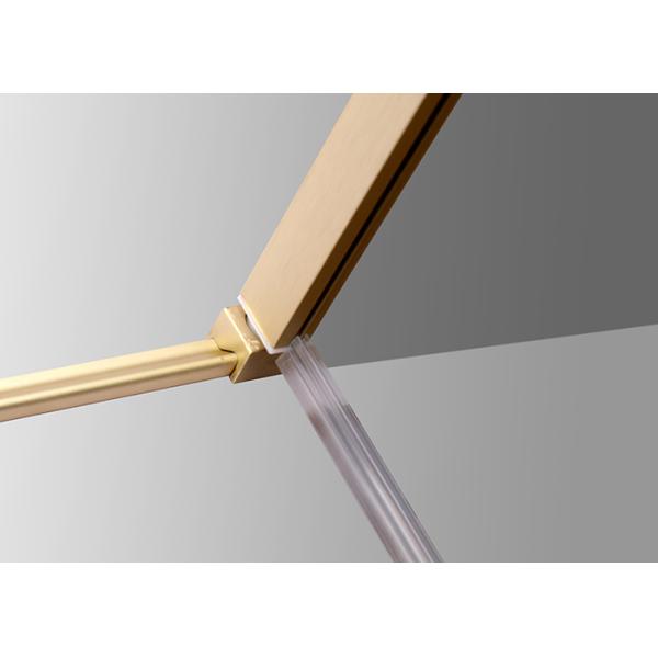 Нержавеющая сползая 6mm закаленная стеклянная дверь 1200X2000mm ливня