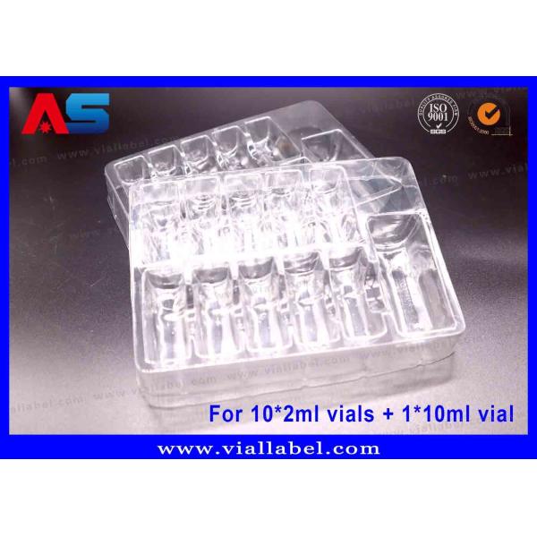 Ясный пластичный волдырь упаковывая для коробки 10pcs Hcg пробирку впрыски 2 ml