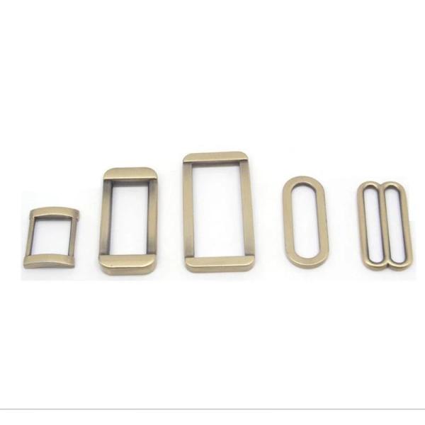 38mm Metal Tri Glide Adjuster Buckle Handbag Hardware Slider with Sturdy Construction
