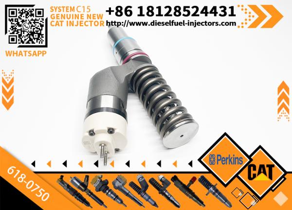 618-0750 253-0615 Inyector de combustible Caterpillar original para motor C15 C32